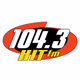 104.3 HITfm - XHTO Logo