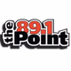 89.1 the Point - WBSU Logo