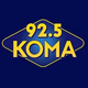 92.5 KOMA - KOMA Logo