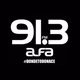 Alfa 91.3 - XHFAJ Logo