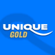 Unique FM - Unique Gold Logo
