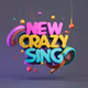 Radio New Crazy Sing Logo