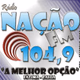Rádio Nação 104.9 FM Logo