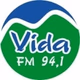 Vida FM Sul de Minas 94,1 Logo