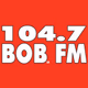 104.7 BOB FM - KIKX Logo
