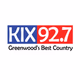 Kix 92.7 - WKXG Logo