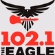 102.1 The Eagle - KFZX Logo