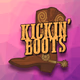 Hits101 Radio - Kickin' Boots Logo