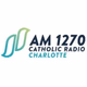 AM 1270 Catholic Radio Charlotte - WCGC Logo