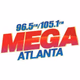 La Mega 96.5 y 105.1 - WWWE Logo