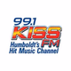 99-1 KISS-FM - KJNY Logo