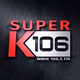 Super K 106.5 - WNIK-FM Logo