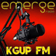 KGUP FM - The Emerge Radio Networks Logo