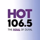 HOT 106.5 - WHJX Logo