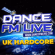 DanceFmLive - UK Hardcore Logo