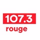 107.3 Rouge - CFEB-FM logo