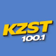 KZST 100.1 - KZST Logo