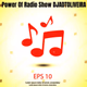 Power Of Radio Show DJADTOLIVEIRA Logo