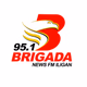 Brigada News FM Iligan - DXZD Logo