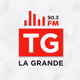 La TG 90.3 FM - XHTG Logo