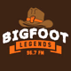 Bigfoot Country Legends 96.7 - WOVO Logo
