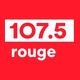 107.5 Rouge - CITF-FM Logo