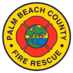 Palm Beach County, FL Fire, Rescue Logo
