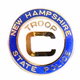 New Hampshire State Police Troops A,B,C,D,E Logo