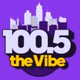 100.5 The Vibe - WVBW-FM Logo