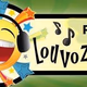 Rádio Louvozando Logo