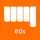 89.5 MY FM - MY 80s Logo