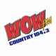 104.3 WOW Country - KAWO Logo