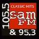Sam FM 105.5 & 95.3 - WOJL logo