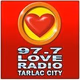 97.7 Love Radio Tarlac - DZLT Logo