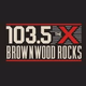 103.5 The X - KKBW Logo
