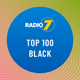 Radio 7 - Top 100 Black Logo