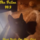 The Feline 99.9 This Kitty Rocks Logo