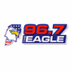 96.7 the Eagle - WCOE Logo
