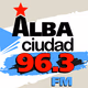 Alba Ciudad 96.3 FM Logo