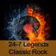 24/7 Niche Radio - 24-7 Legends Classic Rock Logo