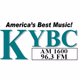 KYBC  AM 1600 96.3 FM - KYBC Logo