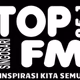 TOP FM 95.1 Bumiayu Logo