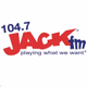104.7 JACKfm - K284BW Logo