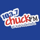 103.7 Chuck FM - WXKT Logo