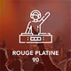 Rouge FM - Platine 90 Logo