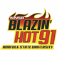 Hot 91.1 - WNSB Logo