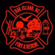 Oak Island Fire and Rescue Dispatch Logo