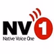 Native Voice One (NV1) logo
