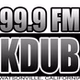 99.9FM KDUB - KDUB-LP logo