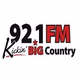 Kickin Big Country 92.1 - WFPS Logo